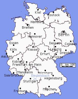 Beutelsbach, bitte Kartenbereiche anklicken
